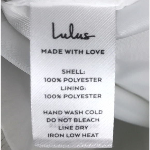 NWT Lulu's Silver Mini Dress Metallic Sleeveless Ruffles Bodycon V-Neck Small - Picture 11 of 11